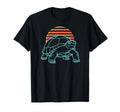 Tortoise Lover Reptile Synthwave 80S T-Shirt - Unique Graphic Men Women - T-Shirt, Sweatshirt, Hoodie