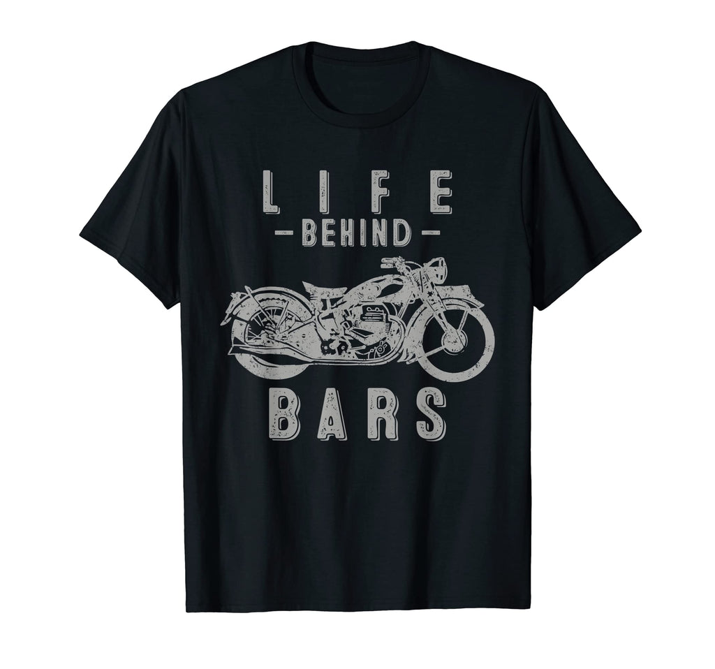 Life Behind Bars Motorcycle I Love T-Shirt - Streetwear Style for Adults - T-Shirt, Sweatshirt, Hoodie