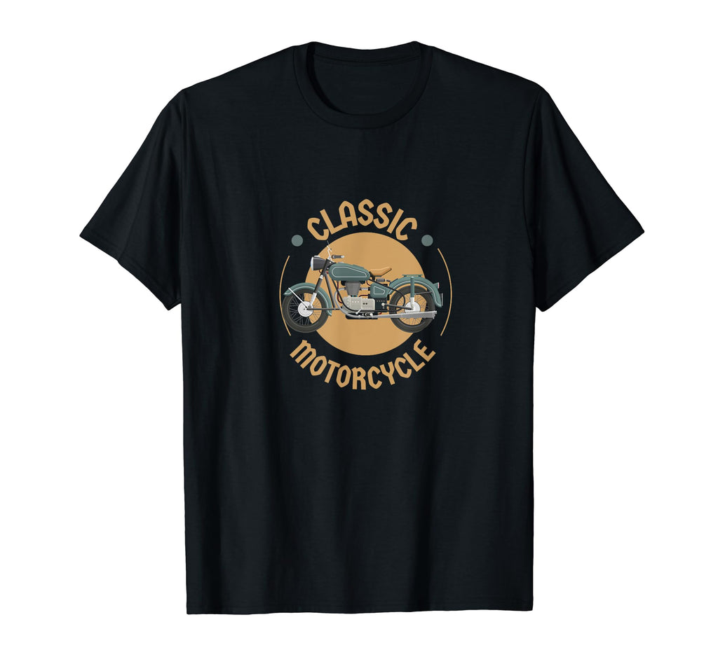 Motorcycle Embrace Timeless Charm T-Shirt - Minimalist Print Unisex - T-Shirt, Sweatshirt, Hoodie