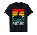 Barrel Racing Cowboy Colorful Rodeo T-Shirt - Novelty Apparel Unisex - T-Shirt, Sweatshirt, Hoodie