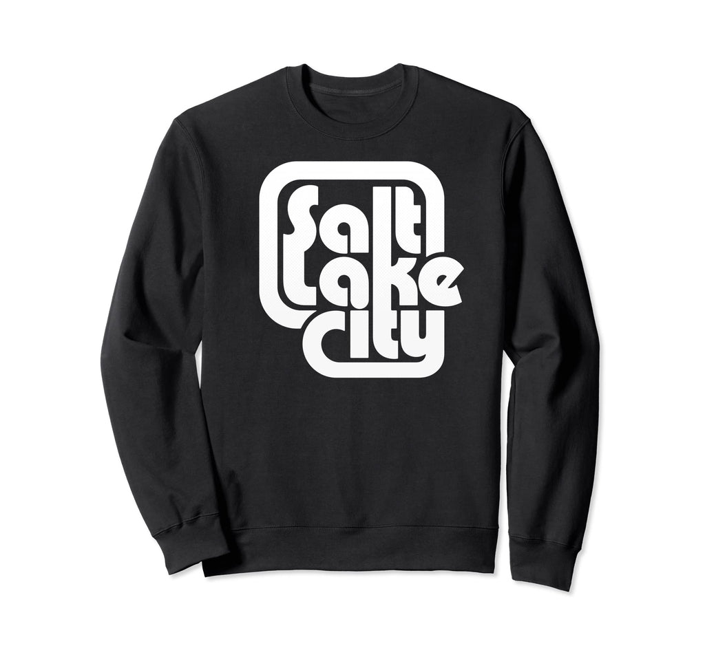 Salt Lake City Thick Typography Sweatshirt - Streetwear Style for Adults - T-Shirt, Sweatshirt, Hoodie