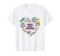 Nurse Daily Affirmations Self Care T-Shirt - Novelty Apparel for Adults - T-Shirt, Sweatshirt, Hoodie