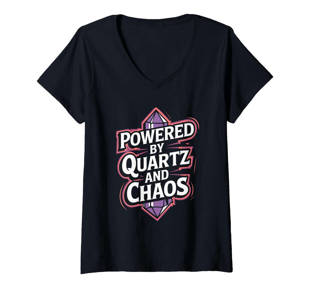 Womens Healing Crystals Energy T-Shirt - Casual Everyday Wear for Adults - T-Shirt, Sweatshirt, Hoodie