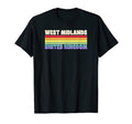 West Midlands United Kingdom Rainbow T-Shirt - Aesthetic Graphic Men Women - T-Shirt, Sweatshirt, Hoodie