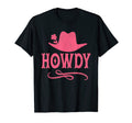 Howdy Rodeo Western Country Southern Cowgirl T-Shirt - Graphic Print Unisex - T-Shirt, Sweatshirt, Hoodie