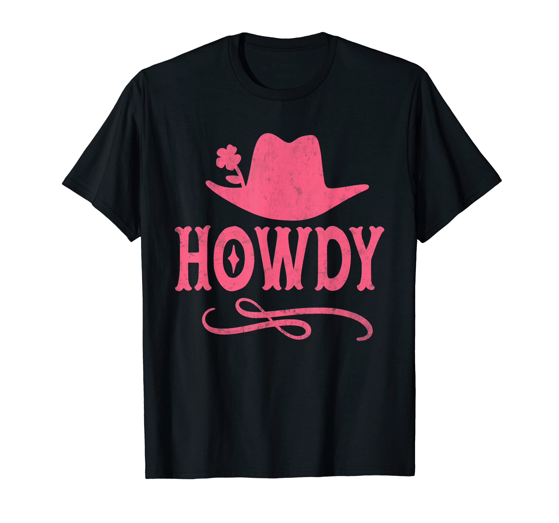 Howdy Rodeo Western Country Southern Cowgirl T-Shirt - Graphic Print Unisex - T-Shirt, Sweatshirt, Hoodie