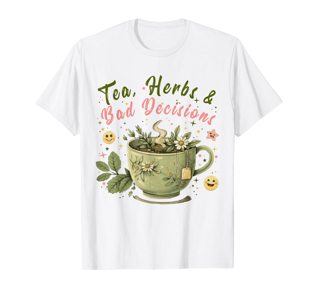 Funny Wellness Vibes Aesthetic Tea Lover T-Shirt - Minimalist Print Unisex - T-Shirt, Sweatshirt, Hoodie