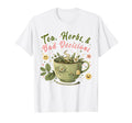 Funny Wellness Vibes Aesthetic Tea Lover T-Shirt - Minimalist Print Unisex - T-Shirt, Sweatshirt, Hoodie
