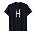 Car Gear Shifter Pattern Manual T-Shirt - Streetwear Style for Adults - T-Shirt, Sweatshirt, Hoodie