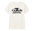 Please Dont Perceive Me Today Tri Blend T-Shirt - Aesthetic Graphic Unisex - T-Shirt, Sweatshirt, Hoodie