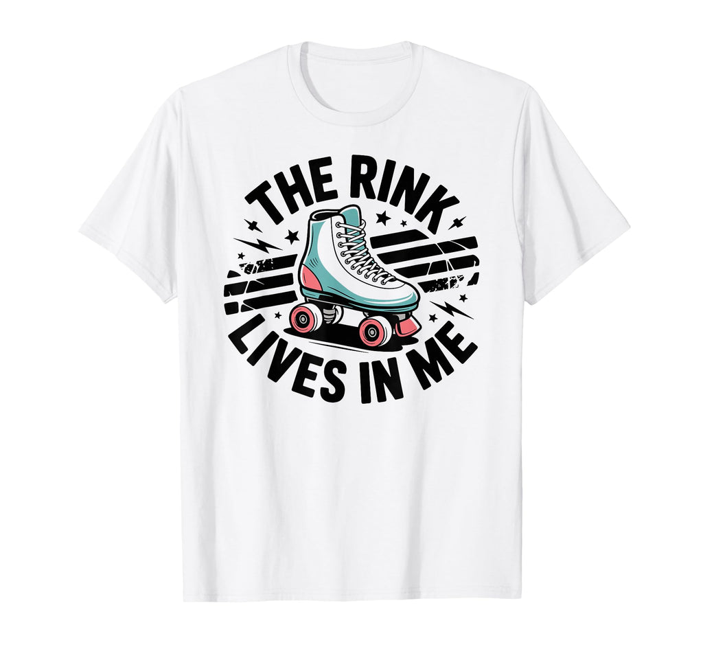 Roller Skating Nostalgia Skaters Fans Hoodie - Graphic Print for Adults - T-Shirt, Sweatshirt, Hoodie