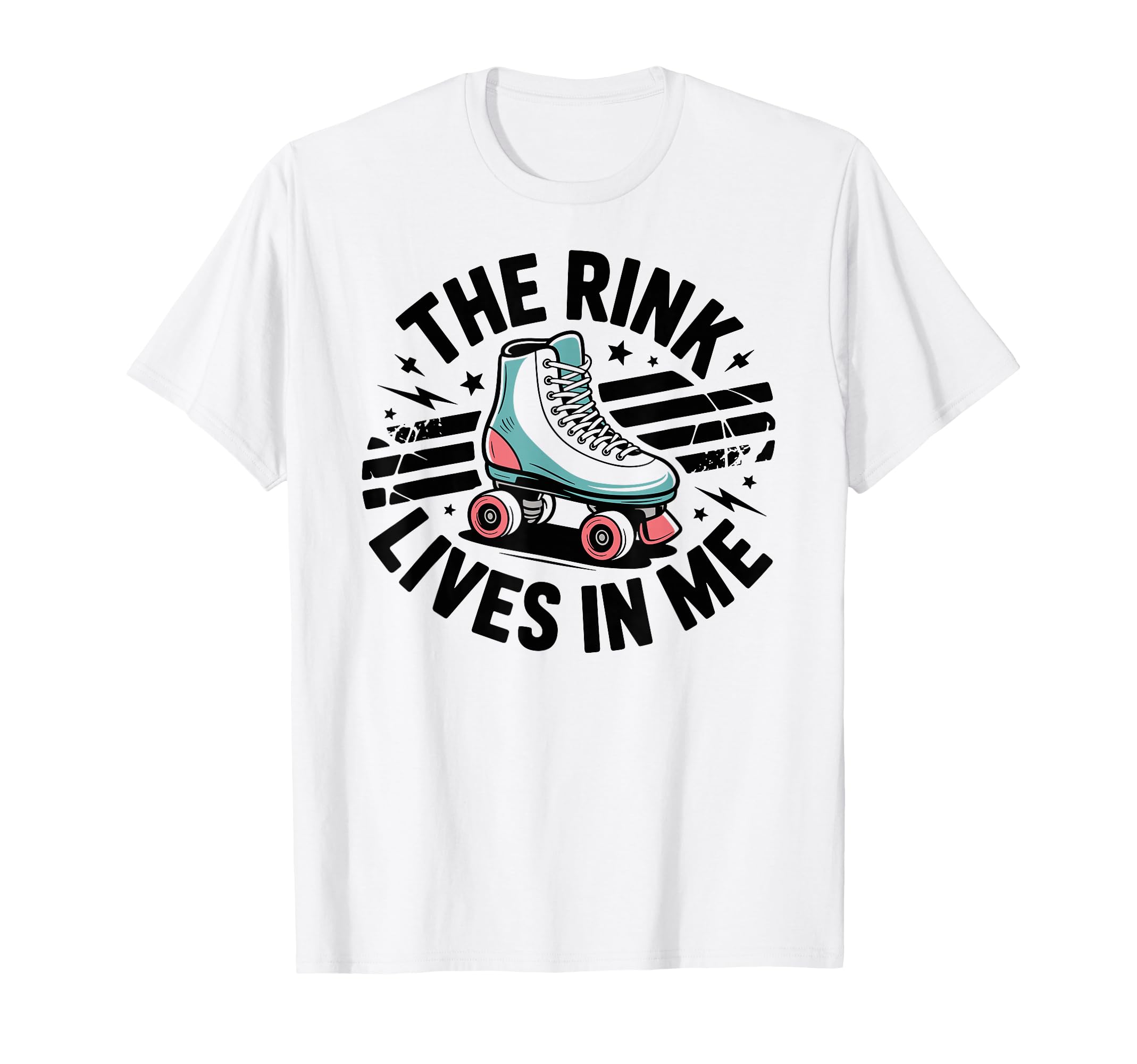Roller Skating Nostalgia Skaters Fans Hoodie - Graphic Print for Adults - T-Shirt, Sweatshirt, Hoodie