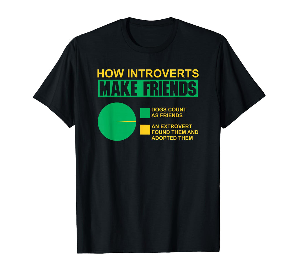 Introvert Facts Anti Social Introvert T-Shirt - Novelty Apparel for Adults - T-Shirt, Sweatshirt, Hoodie