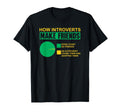 Introvert Facts Anti Social Introvert T-Shirt - Novelty Apparel for Adults - T-Shirt, Sweatshirt, Hoodie
