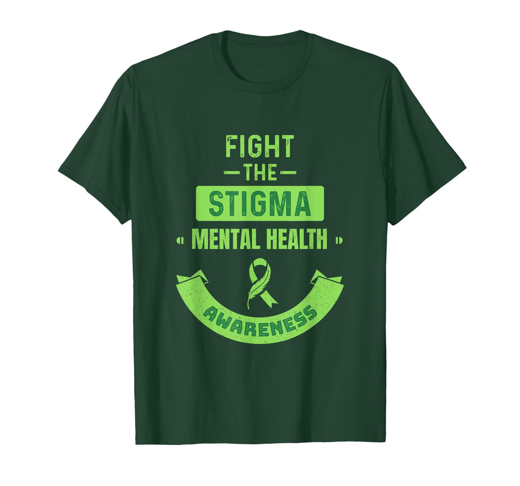 Mental Health Depression Fight Stigmar T-Shirt - Unique Graphic Men Women - T-Shirt, Sweatshirt, Hoodie