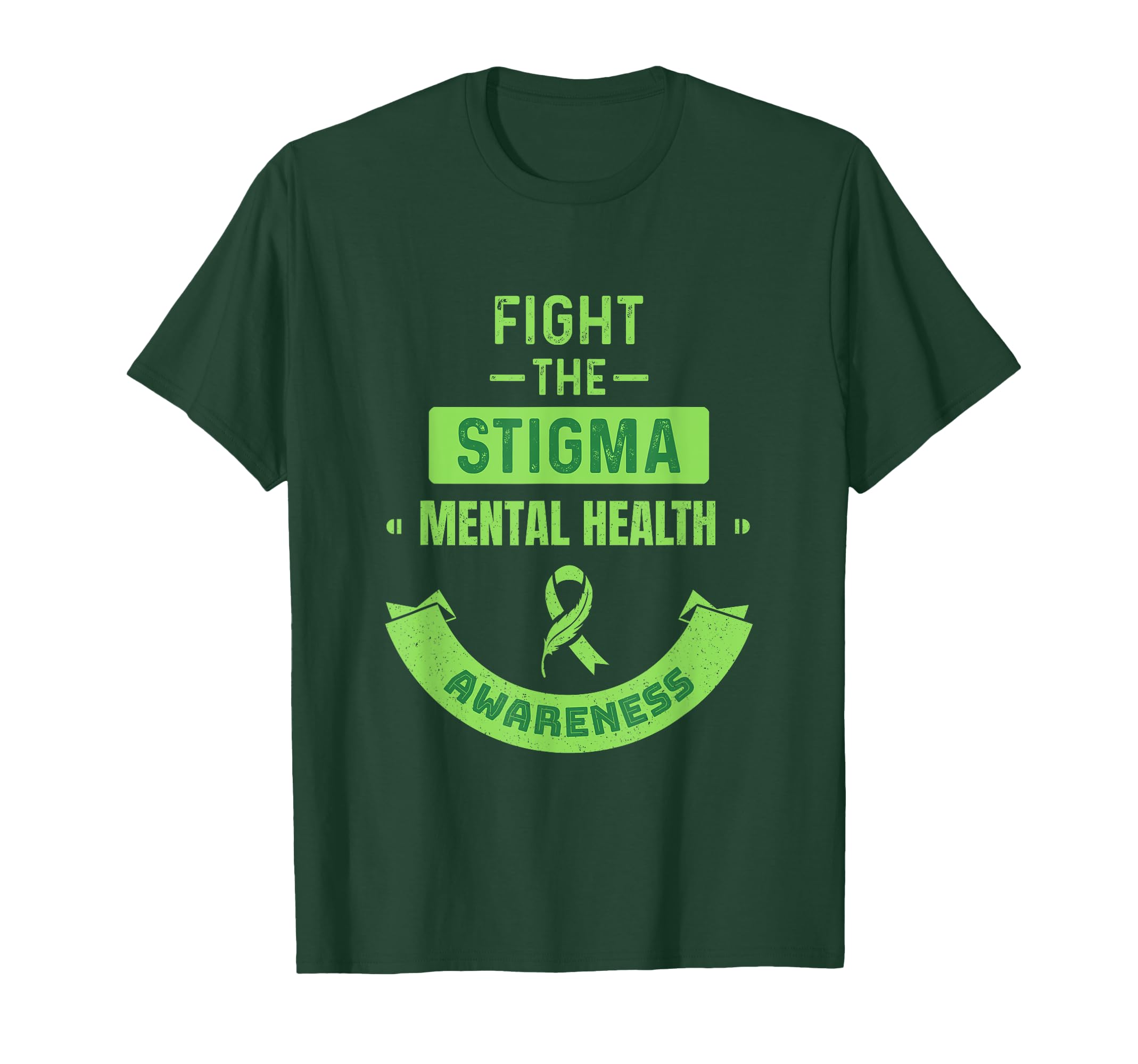 Mental Health Depression Fight Stigmar T-Shirt - Unique Graphic Men Women - T-Shirt, Sweatshirt, Hoodie