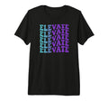 Elevate Self Care Tri Blend T-Shirt - Trendy Graphic for Adults - T-Shirt, Sweatshirt, Hoodie