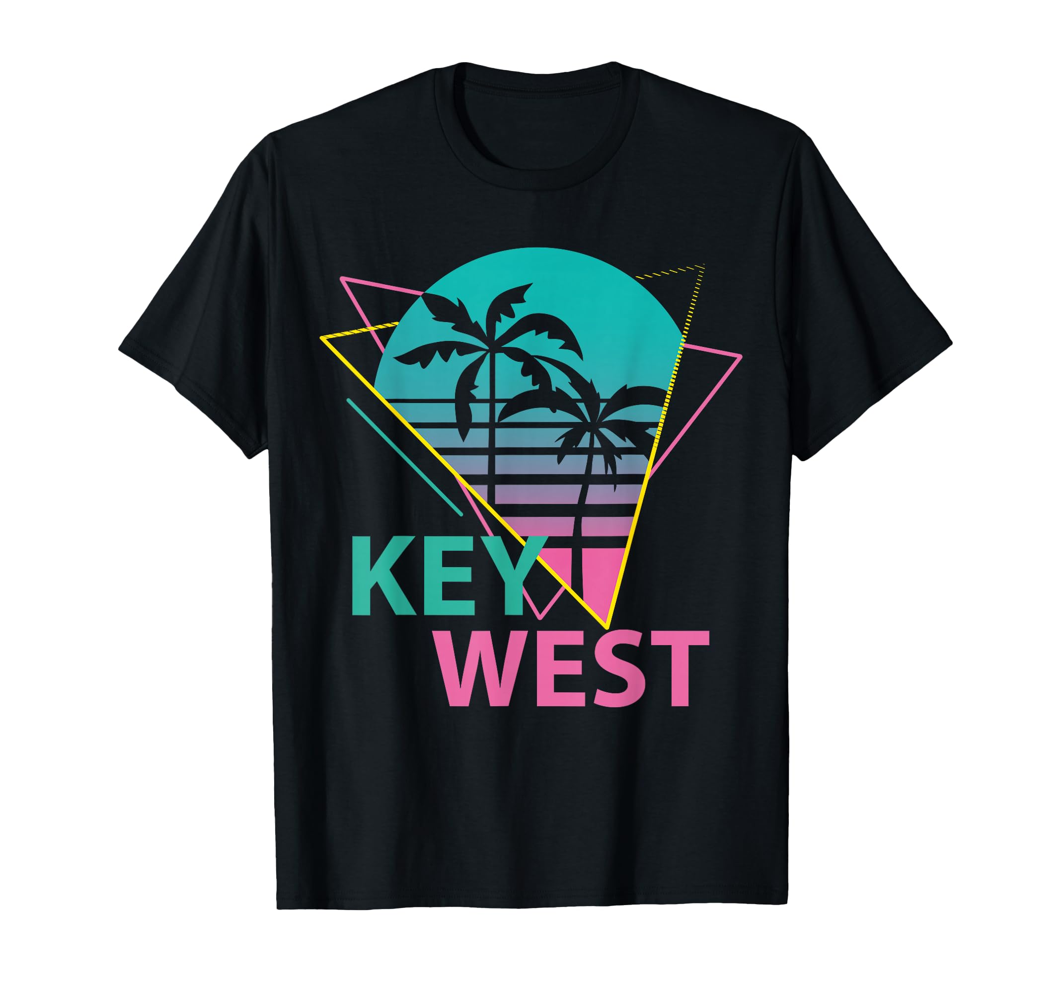 Key West Florida Keys Palms Palm Trees T-Shirt - Streetwear Style Unisex - T-Shirt, Sweatshirt, Hoodie