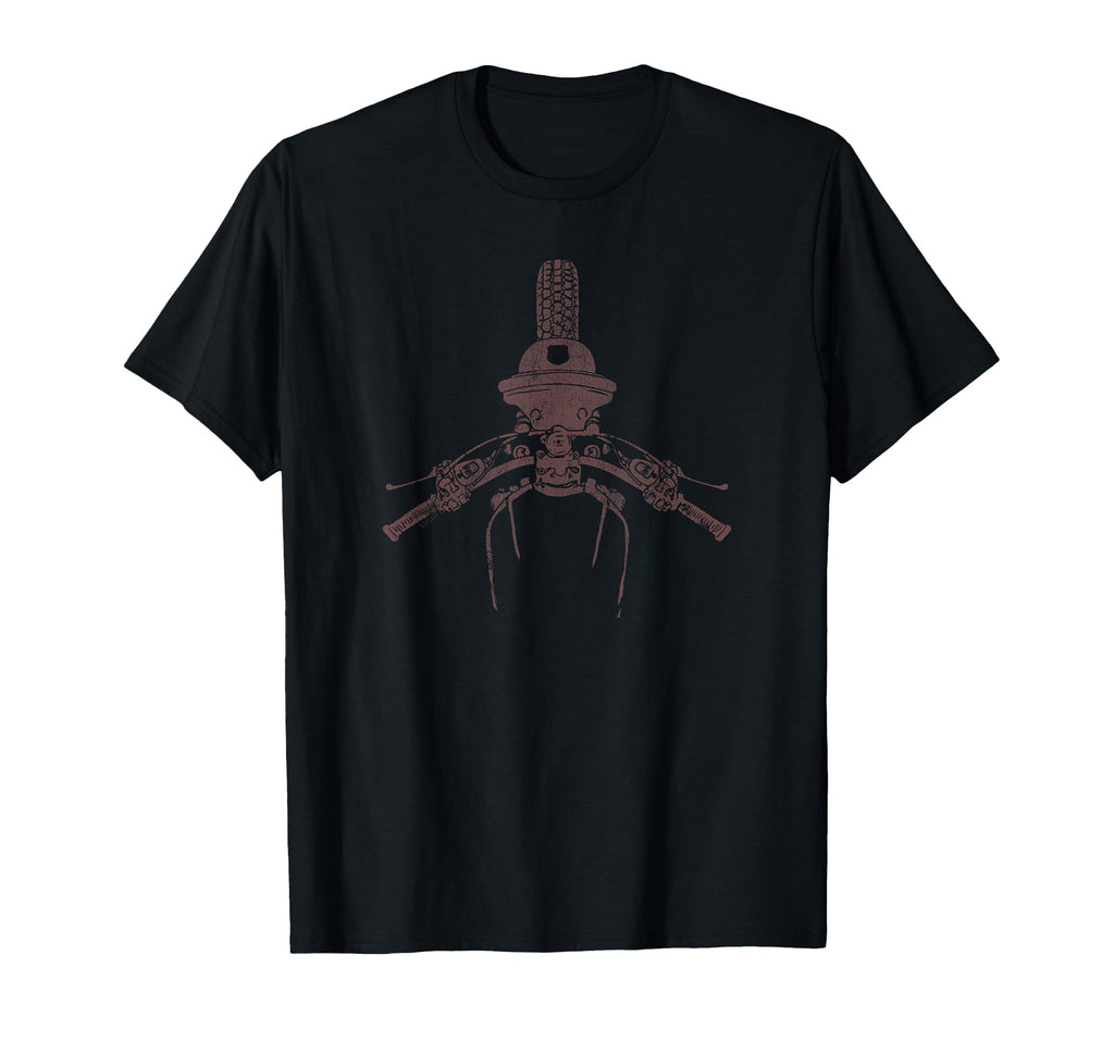Trendy Motorcycle First Person View T-Shirt - Minimalist Print Unisex - T-Shirt, Sweatshirt, Hoodie