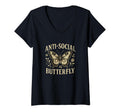 Womens Anti Social Funny T-Shirt - Casual Everyday Wear Men Women - T-Shirt, Sweatshirt, Hoodie