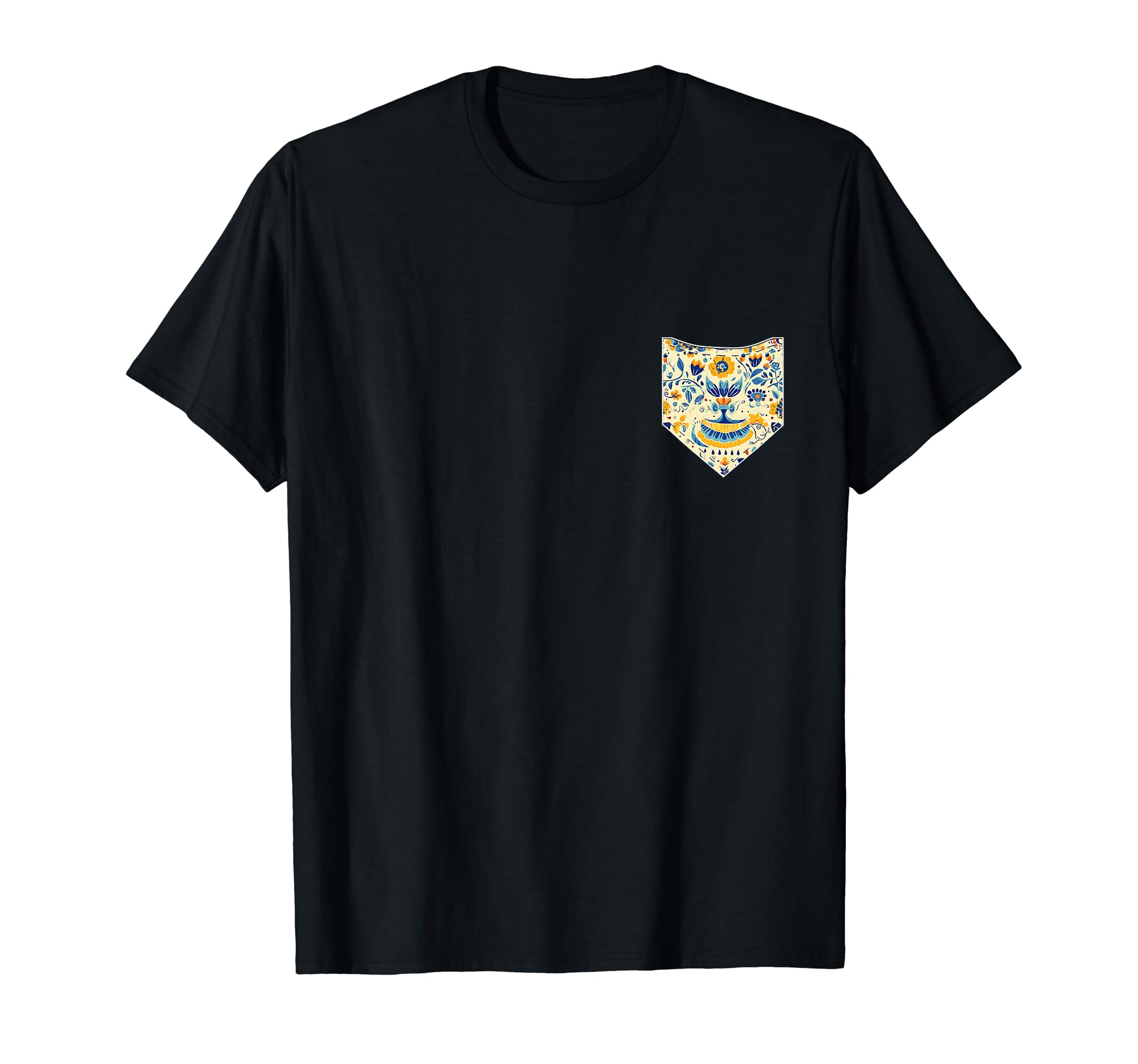 Ukraine 30S Floral Pocket Ukrainian T-Shirt - Graphic Print Men Women - T-Shirt, Sweatshirt, Hoodie