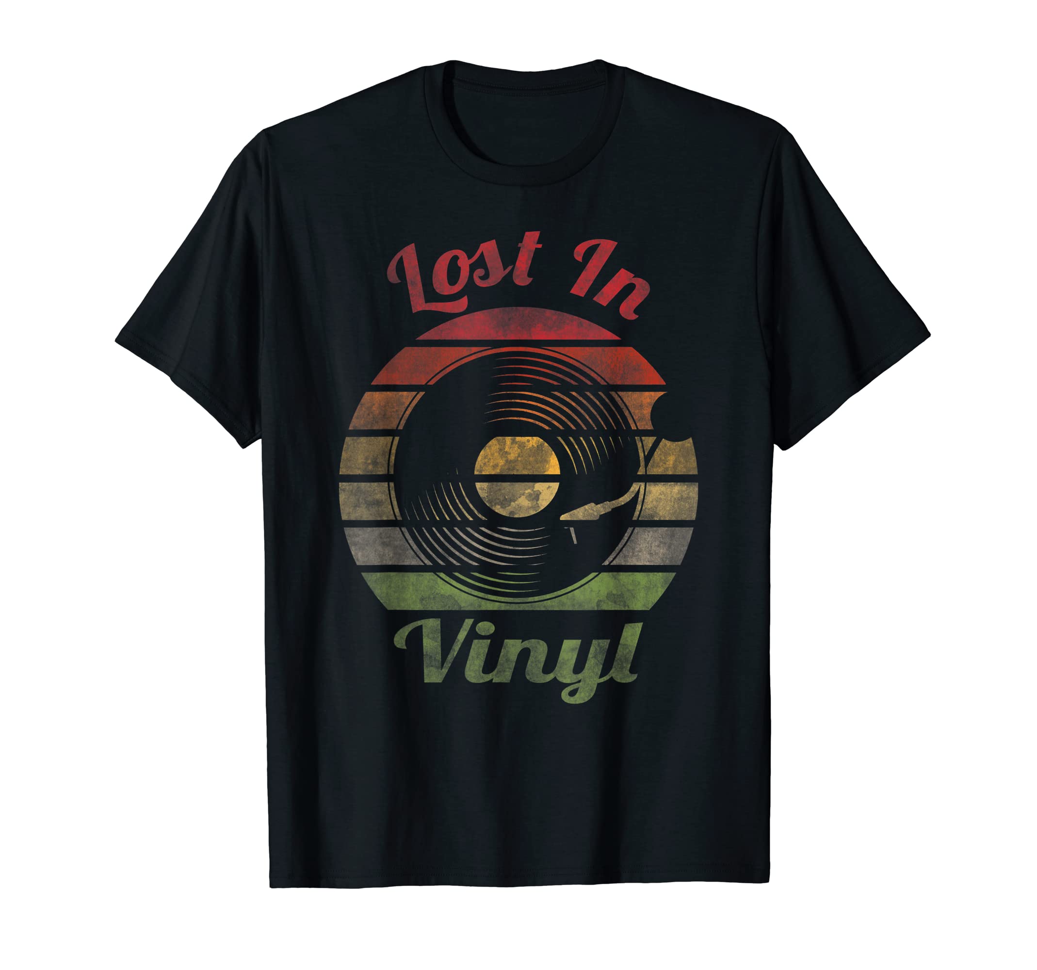 Lost Vinyl Record Player T-Shirt - Novelty Apparel Unisex - T-Shirt, Sweatshirt, Hoodie