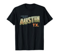 Austin Texas Postcard And Co T-Shirt - Novelty Apparel Men Women - T-Shirt, Sweatshirt, Hoodie
