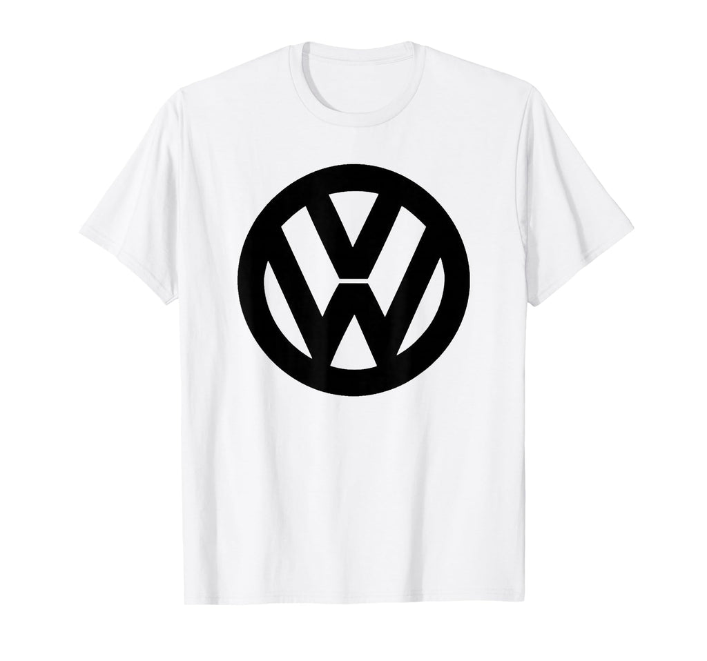 Volkswagen Black Vw Logo T-Shirt - Casual Everyday Wear for Adults - T-Shirt, Sweatshirt, Hoodie