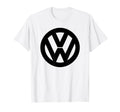 Volkswagen Black Vw Logo T-Shirt - Casual Everyday Wear for Adults - T-Shirt, Sweatshirt, Hoodie