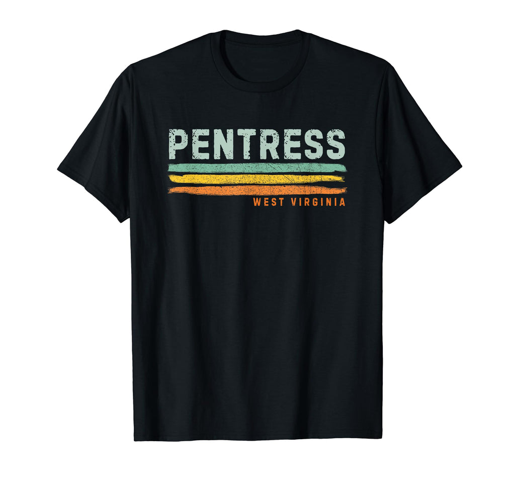 Stripes Pentress Wv T-Shirt - Novelty Apparel for Adults - T-Shirt, Sweatshirt, Hoodie