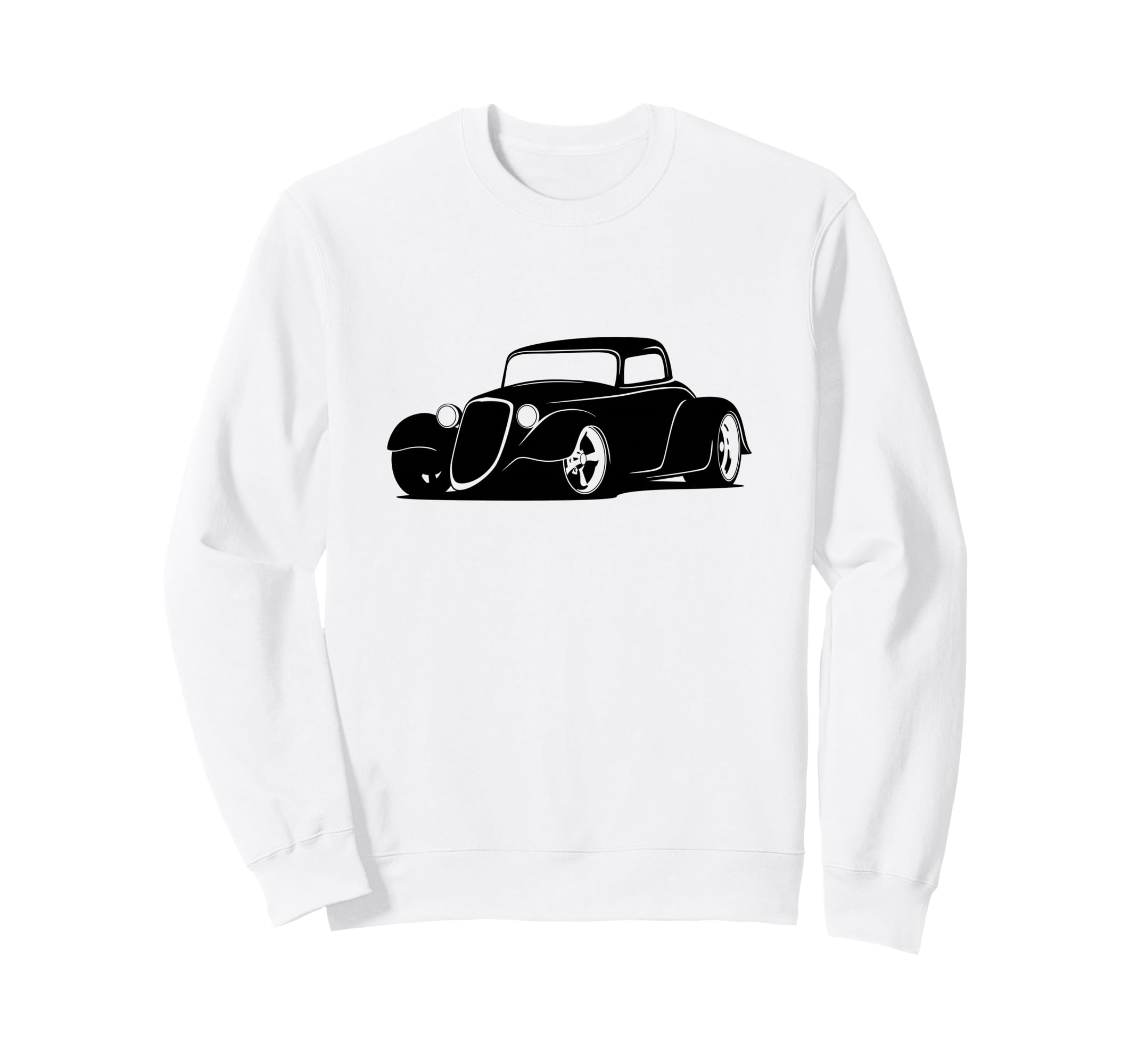 Custom Hotrod Car Illustration Sweatshirt - Aesthetic Graphic Unisex - T-Shirt, Sweatshirt, Hoodie