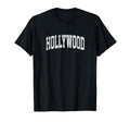 Hollywood California Ca Athletic T-Shirt - Custom Art Print for Adults - T-Shirt, Sweatshirt, Hoodie