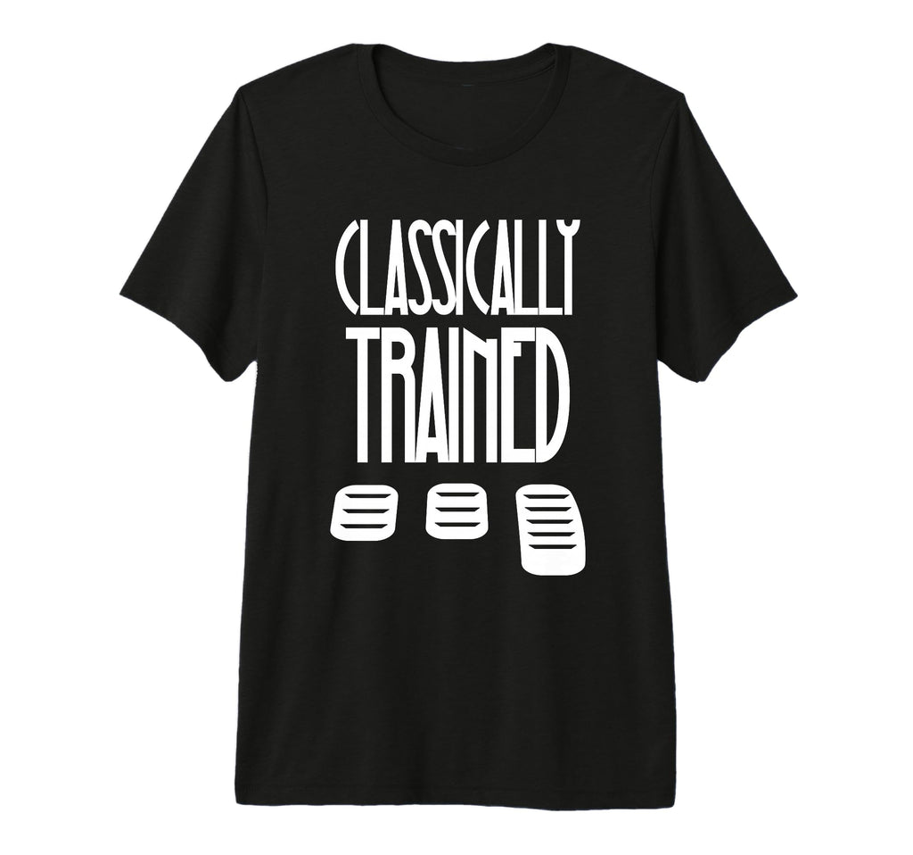 Classically Trained Dimmer Manual Car T-Shirt - Unique Graphic Men Women - T-Shirt, Sweatshirt, Hoodie