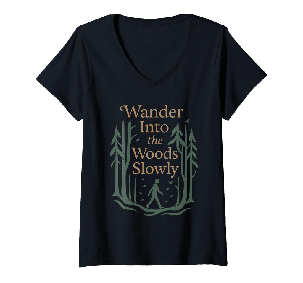 Womens Forest Walk Overthinker Mental T-Shirt - Streetwear Style Unisex - T-Shirt, Sweatshirt, Hoodie