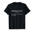 Deltiology Definition Deltiologist Postcard T-Shirt - Graphic Print Unisex - T-Shirt, Sweatshirt, Hoodie
