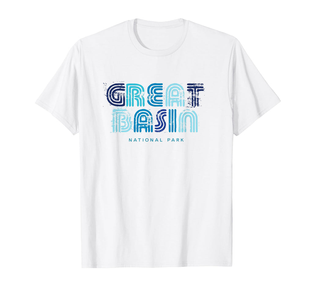 Great Basin National Park 70S 80S Type T-Shirt - Novelty Apparel for Adults - T-Shirt, Sweatshirt, Hoodie
