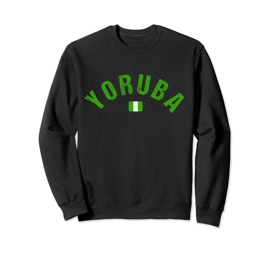 Yoruba Nigerian Culture Large Sweatshirt - Aesthetic Graphic for Adults - T-Shirt, Sweatshirt, Hoodie