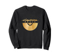 Vinyl Record Player Disco Music Sweatshirt - Minimalist Print for Adults - T-Shirt, Sweatshirt, Hoodie