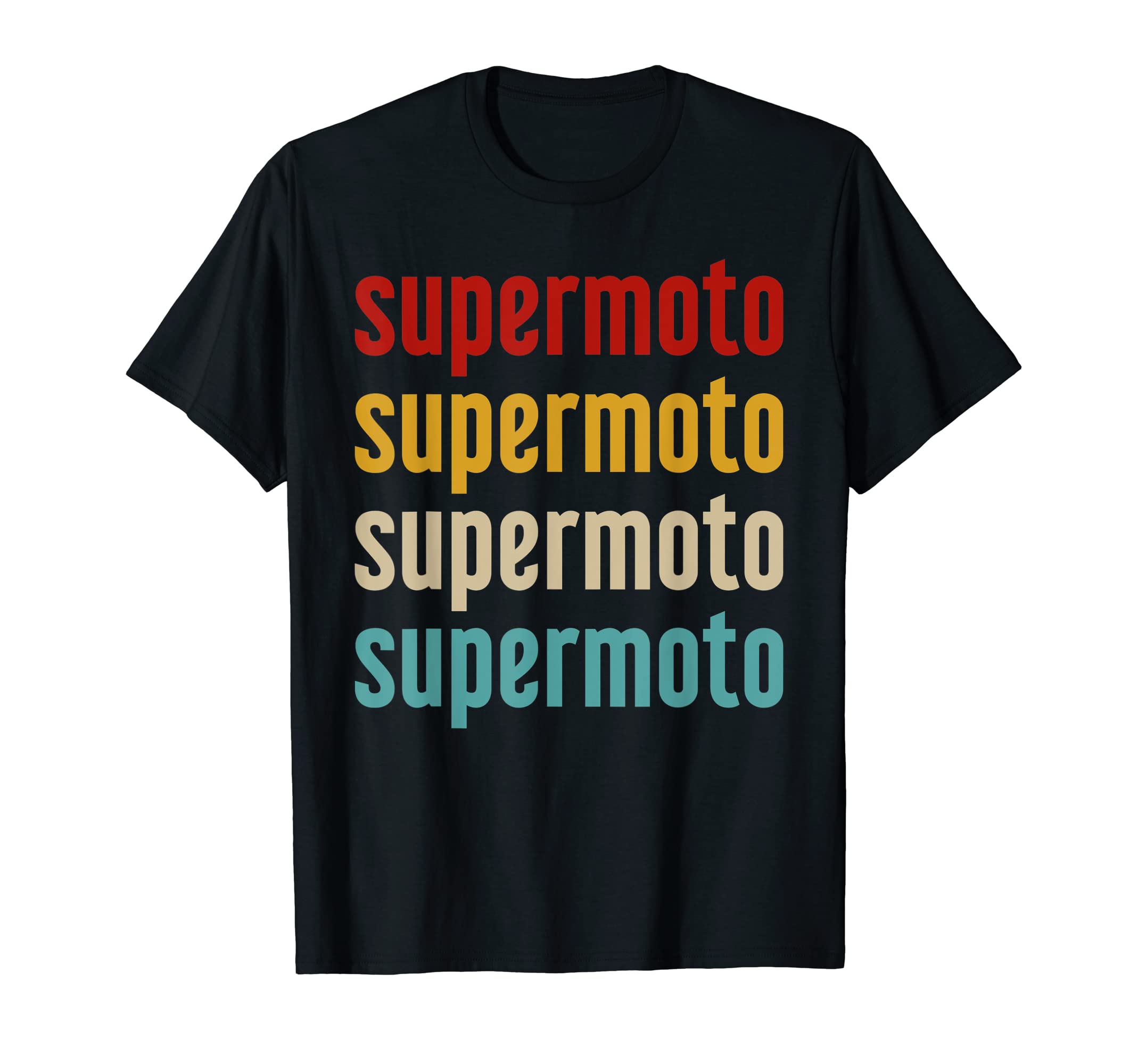 Supermoto Typography Supermoto T-Shirt - Trendy Graphic Men Women - T-Shirt, Sweatshirt, Hoodie