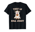Bull Sheet Ghost Western Halloween T-Shirt - Minimalist Print Unisex - T-Shirt, Sweatshirt, Hoodie