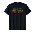Happy Birthday Aleah Personalized T-Shirt - Minimalist Print for Adults - T-Shirt, Sweatshirt, Hoodie