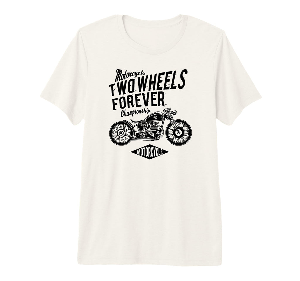 Motorcycle Bobber Tri Blend T-Shirt - Streetwear Style Men Women - T-Shirt, Sweatshirt, Hoodie