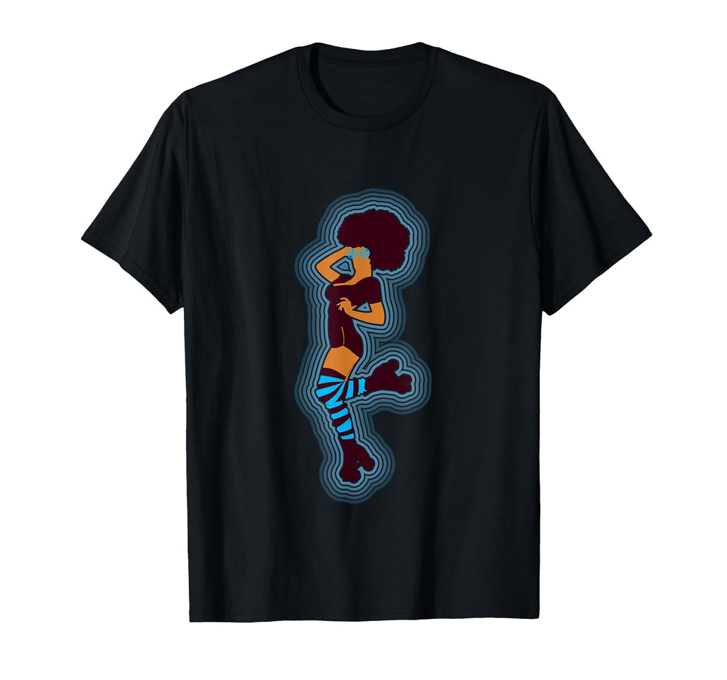 70S Rollerskating Roller Skates T-Shirt - Streetwear Style Men Women - T-Shirt, Sweatshirt, Hoodie
