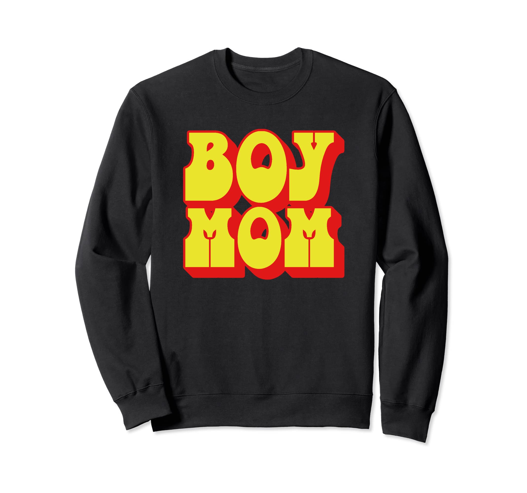 Mom 70S Typography Mothers Sons Sweatshirt - Unique Graphic for Adults - T-Shirt, Sweatshirt, Hoodie
