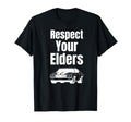 Funny Car Guy Gift Respect Your T-Shirt - Fun Novelty Design for Adults - T-Shirt, Sweatshirt, Hoodie