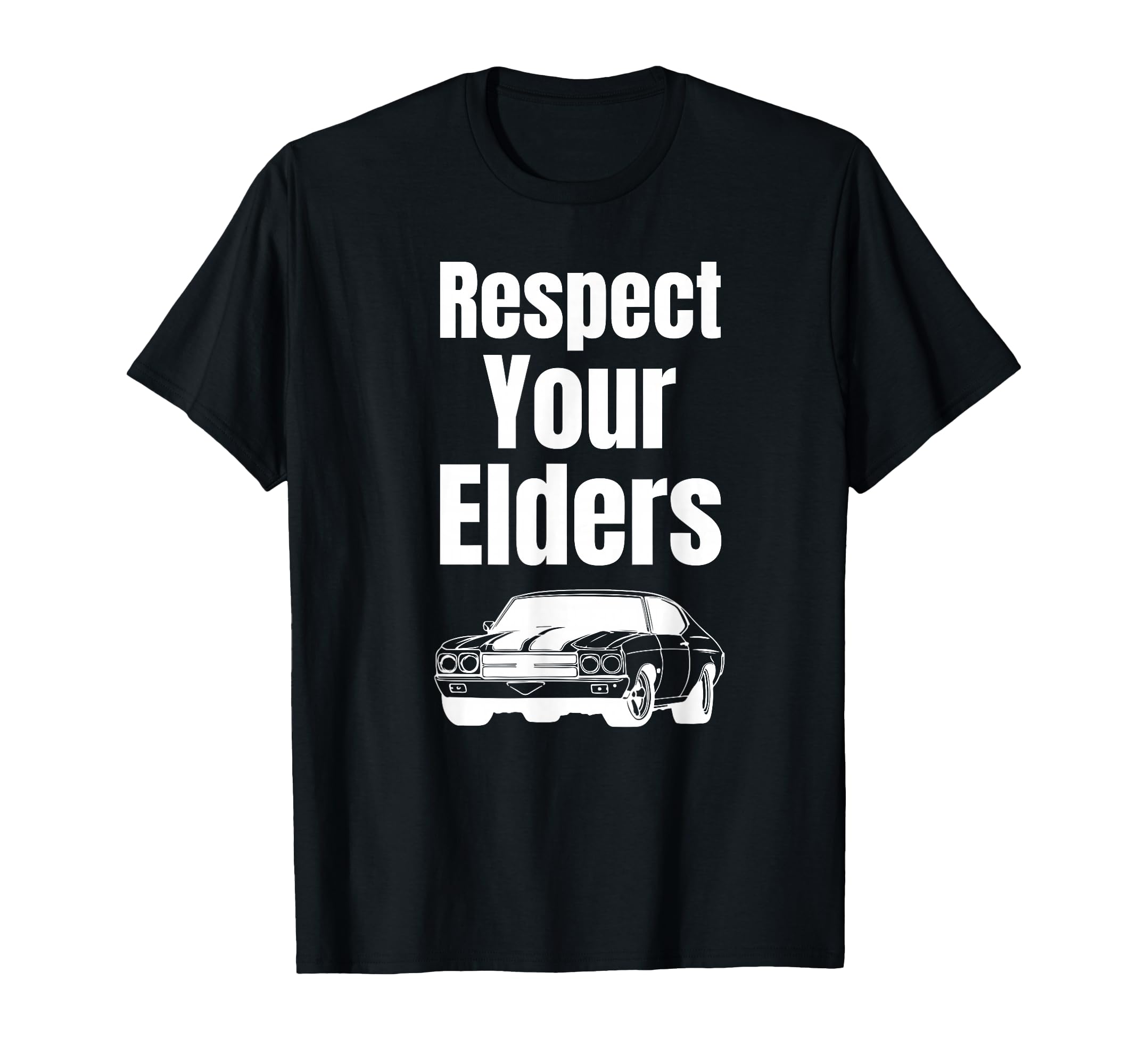 Funny Car Guy Gift Respect Your T-Shirt - Fun Novelty Design for Adults - T-Shirt, Sweatshirt, Hoodie