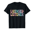 Licensed Listener Graduation T-Shirt - Minimalist Print Men Women - T-Shirt, Sweatshirt, Hoodie