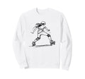 Roller Skating Line Art Skate Park Sweatshirt - Graphic Print Unisex - T-Shirt, Sweatshirt, Hoodie