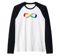Neurodivergent Rainbow Infinity Hoodie - Custom Art Print for Adults - T-Shirt, Sweatshirt, Hoodie