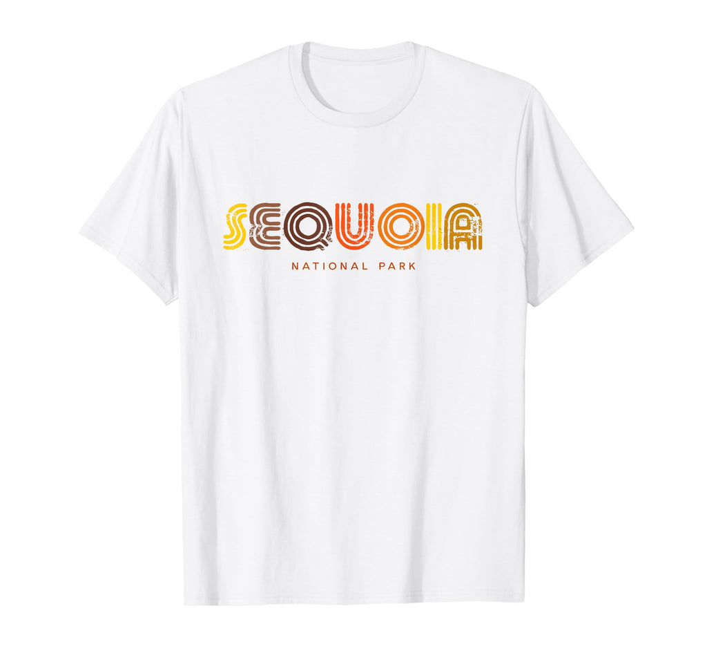 Sequoia National Park 70S 80S Type T-Shirt - Unique Graphic Unisex - T-Shirt, Sweatshirt, Hoodie